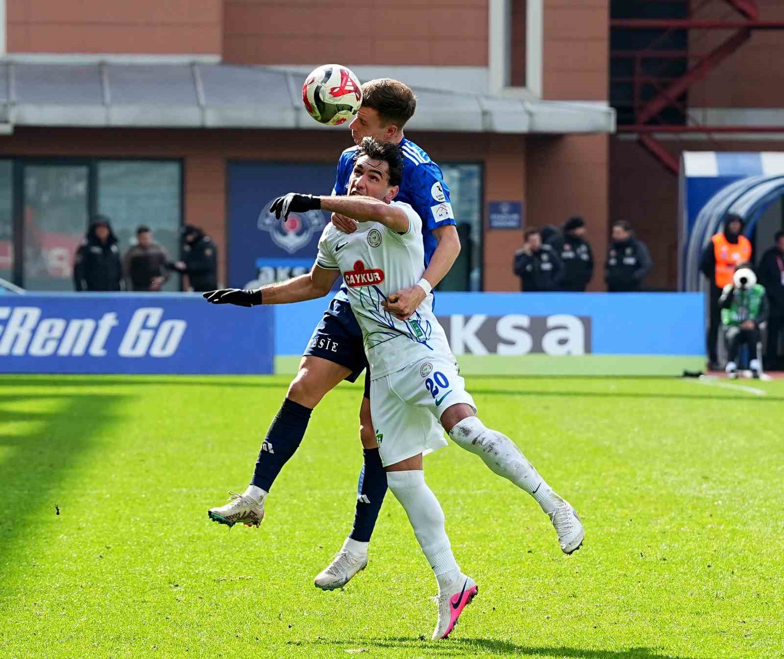 Trendyol Süper Lig: Kasımpaşa: 0 - Çaykur Rizespor: 3 (Maç sonucu)
