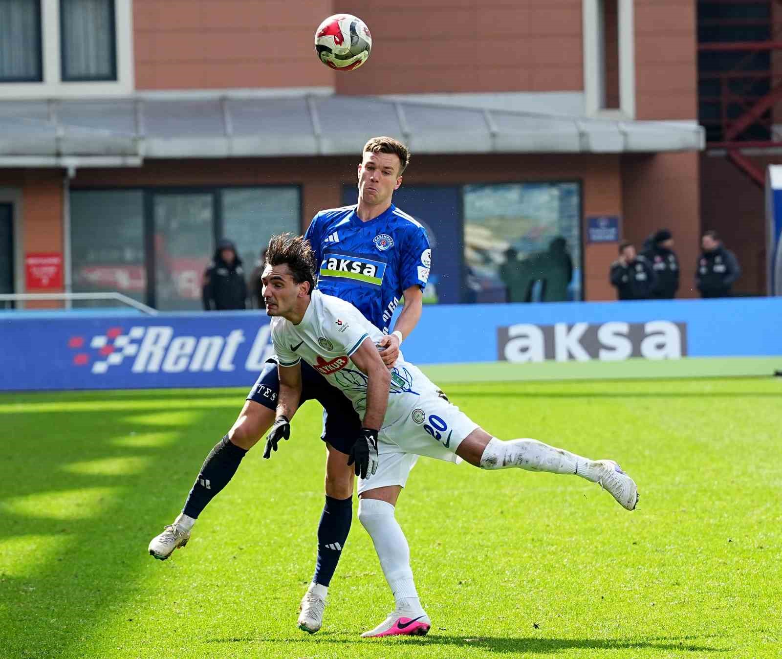 Trendyol Süper Lig: Kasımpaşa: 0 - Çaykur Rizespor: 3 (Maç sonucu)
