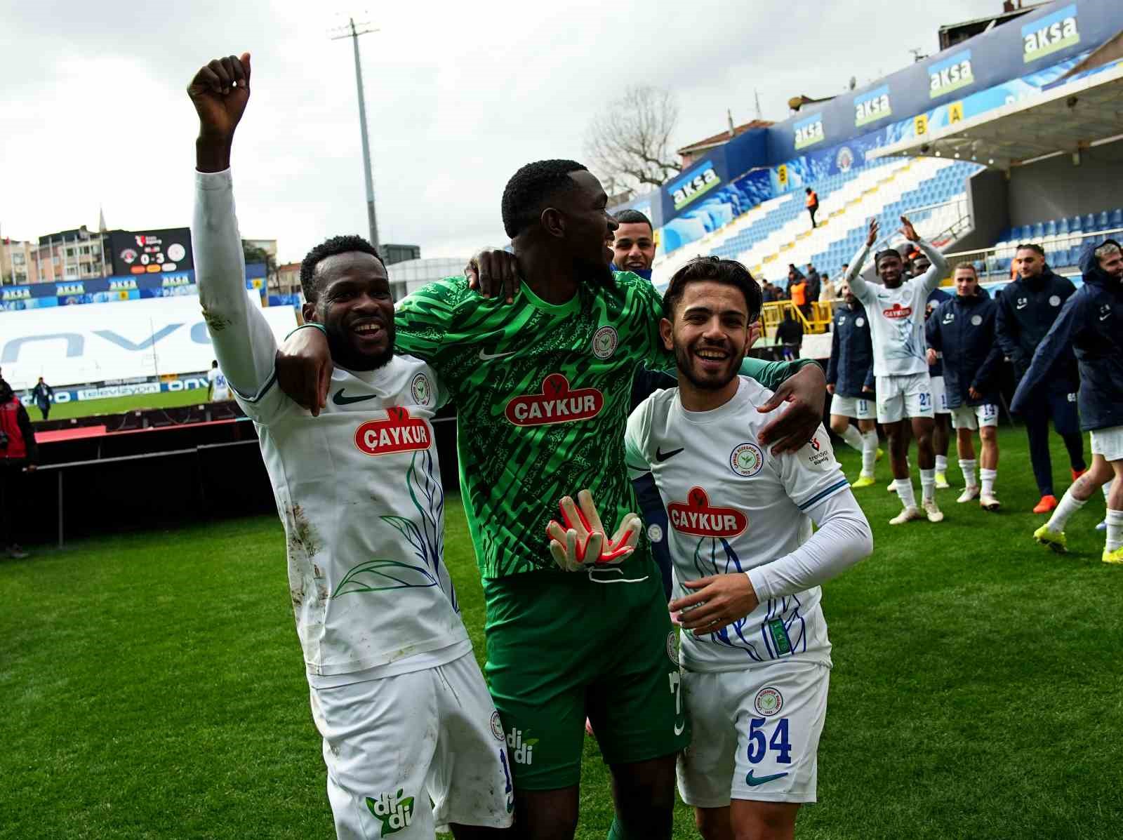 Trendyol Süper Lig: Kasımpaşa: 0 - Çaykur Rizespor: 3 (Maç sonucu)
