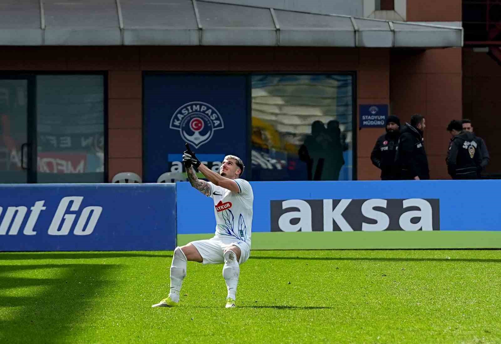 Trendyol Süper Lig: Kasımpaşa: 0 - Çaykur Rizespor: 3 (Maç sonucu)
