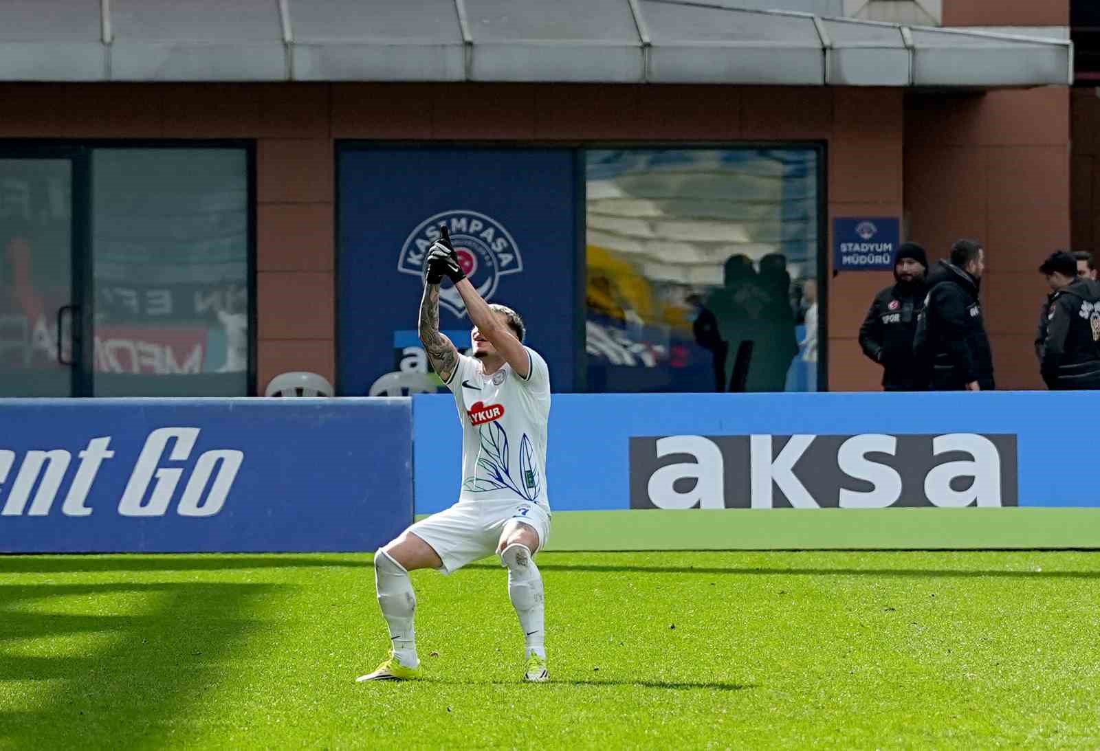 Trendyol Süper Lig: Kasımpaşa: 0 - Çaykur Rizespor: 3 (Maç sonucu)
