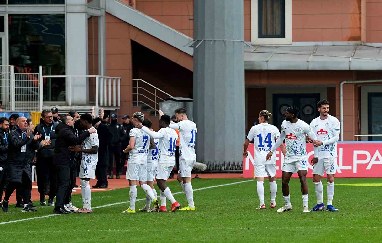 Trendyol Süper Lig: Kasımpaşa: 0 - Çaykur Rizespor: 3 (Maç sonucu)

