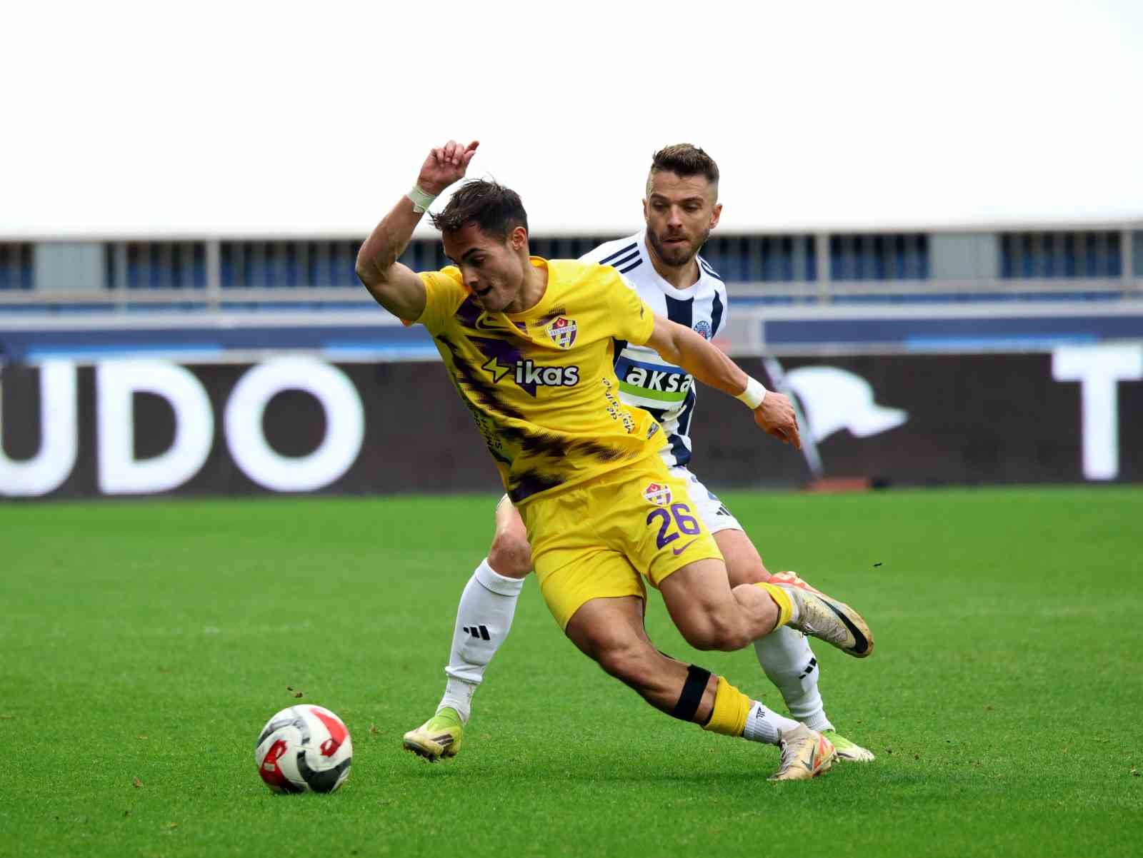 Trendyol Süper Lig: Kasımpaşa: 1 - Eyüpspor: 0 (İlk yarı)
Trendyol Süper Lig: Kasımpaşa: 1 - Eyüpspor: 0 (İlk yarı)