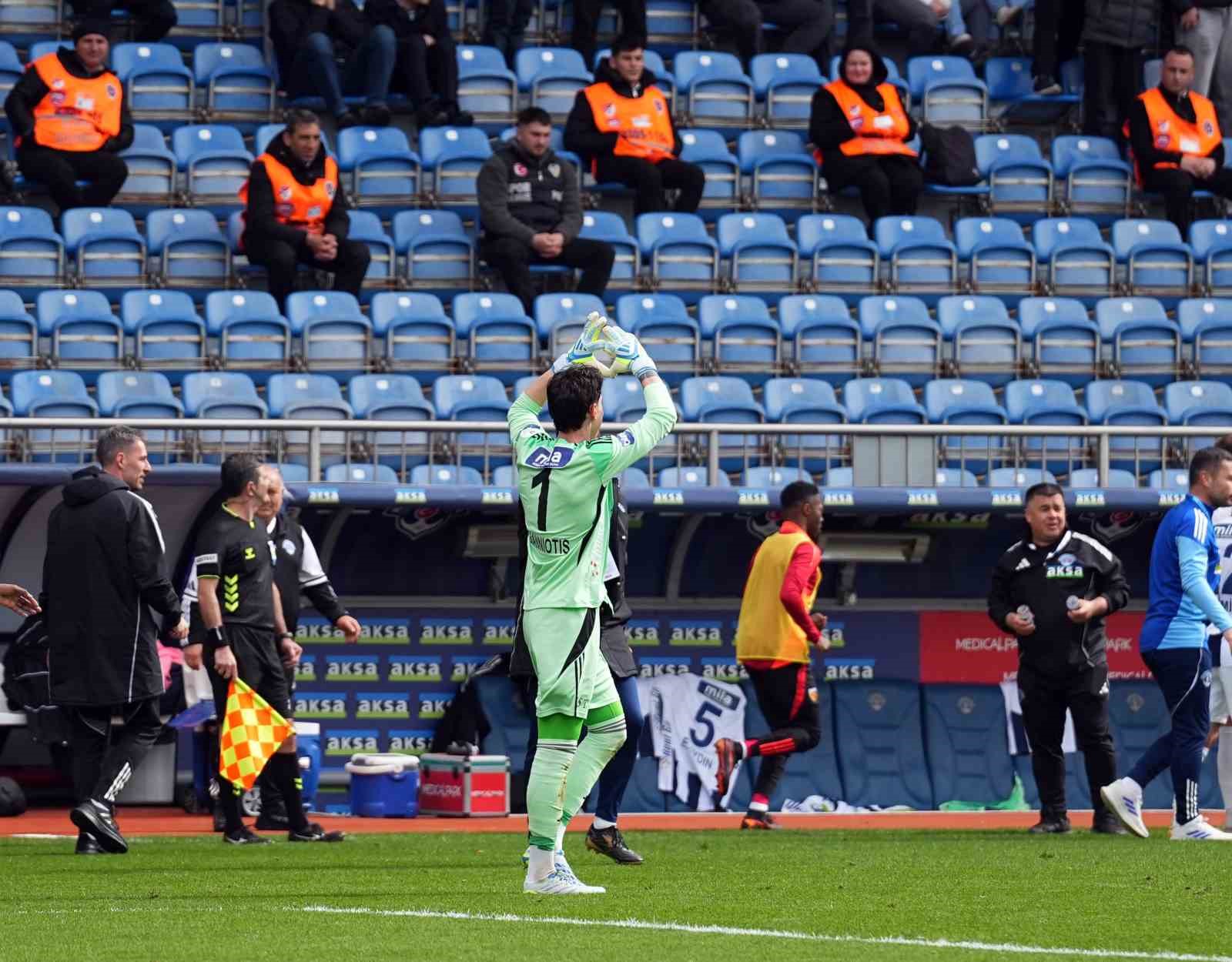 Trendyol Süper Lig: Kasımpaşa: 2 - Kayserispor: 0 (Maç sonucu)
