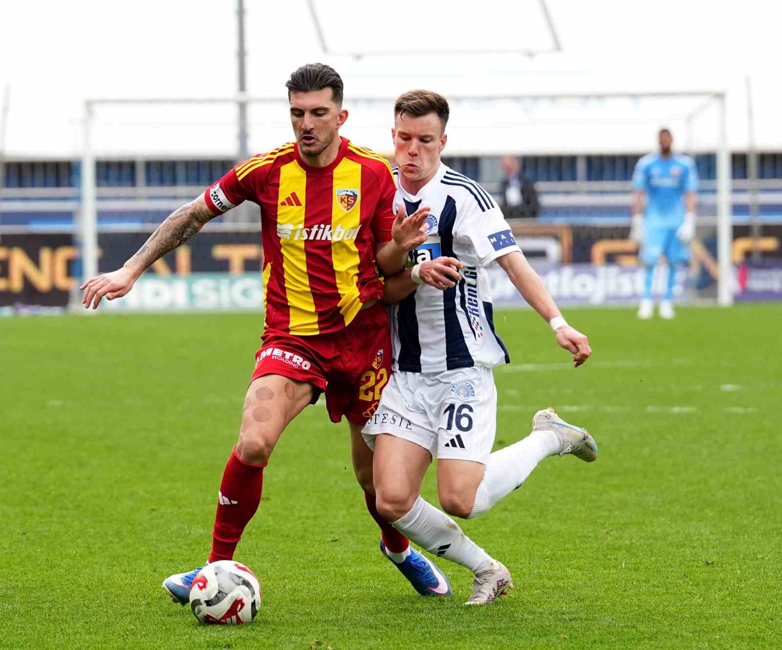 Trendyol Süper Lig: Kasımpaşa: 2 - Kayserispor: 0 (Maç sonucu)
