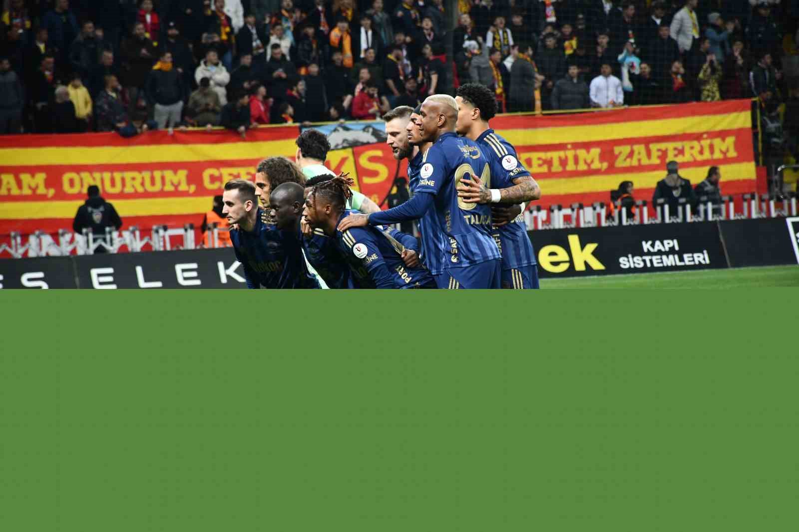 Trendyol Süper Lig: Kayserispor: 0 - Fenerbahçe: 0 (Maç devam ediyor)
