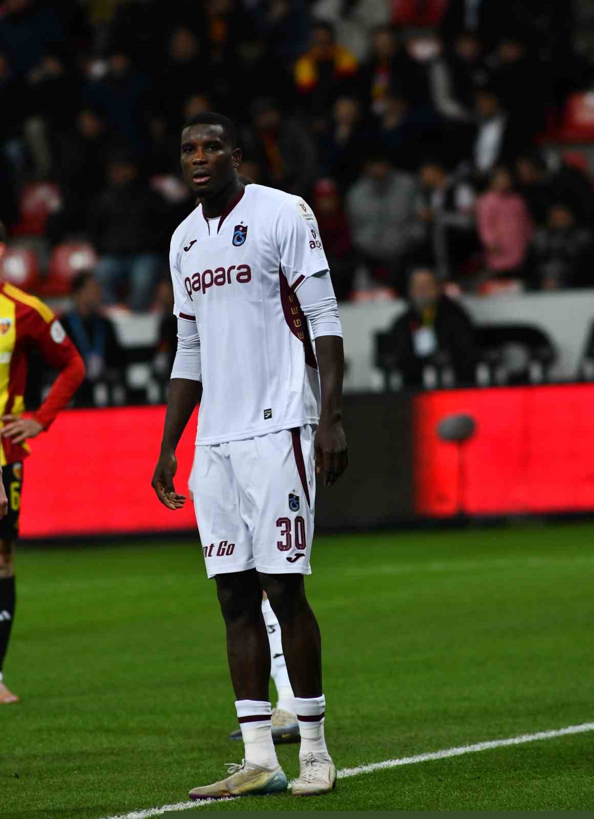 Trendyol Süper Lig: Kayserispor: 0 - Trabzonspor: 1 (Maç devam ediyor)
