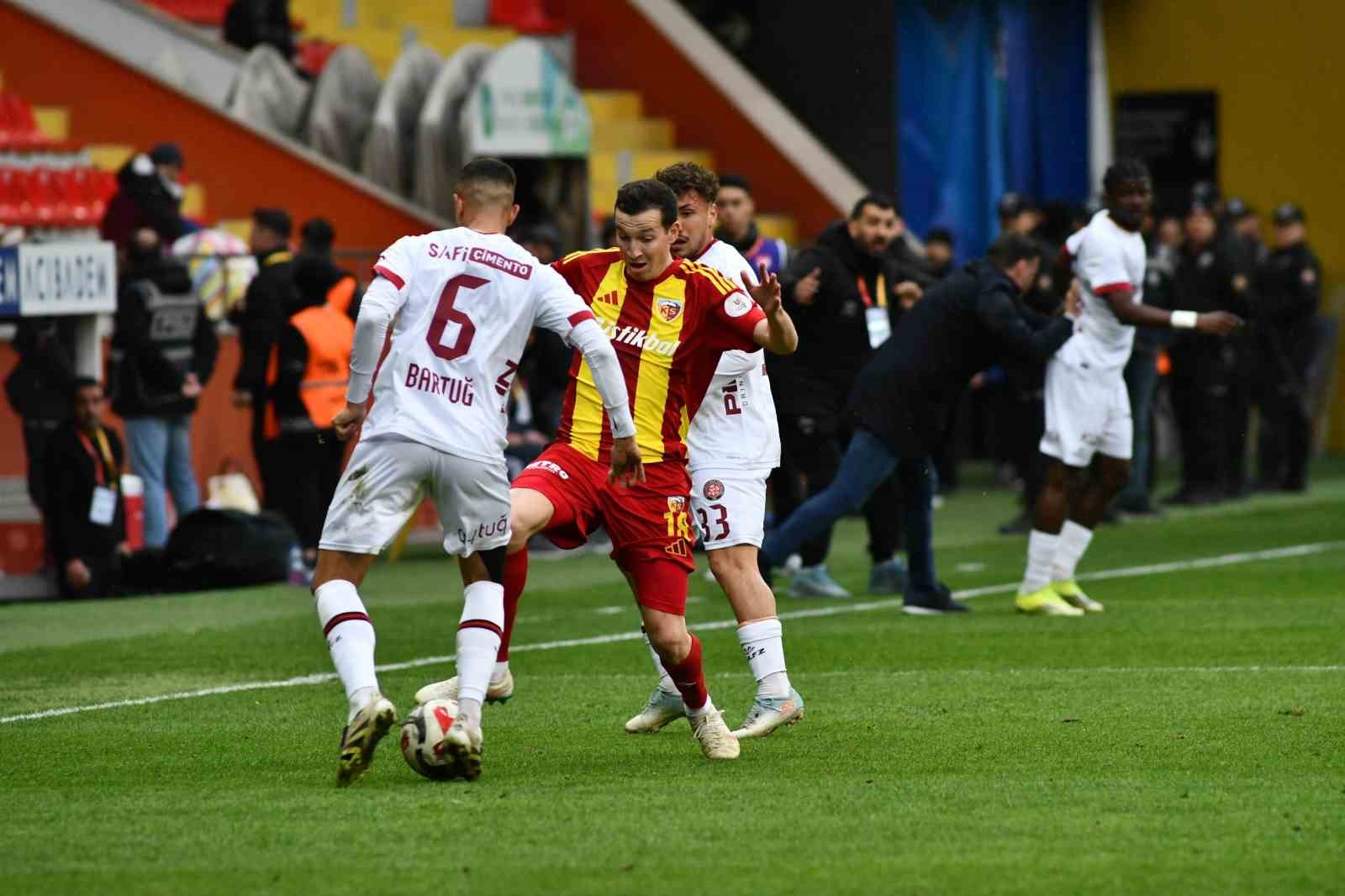Trendyol Süper Lig: Kayserispor: 1 - Fatih Karagümrük: 0 (Maç sonucu)

