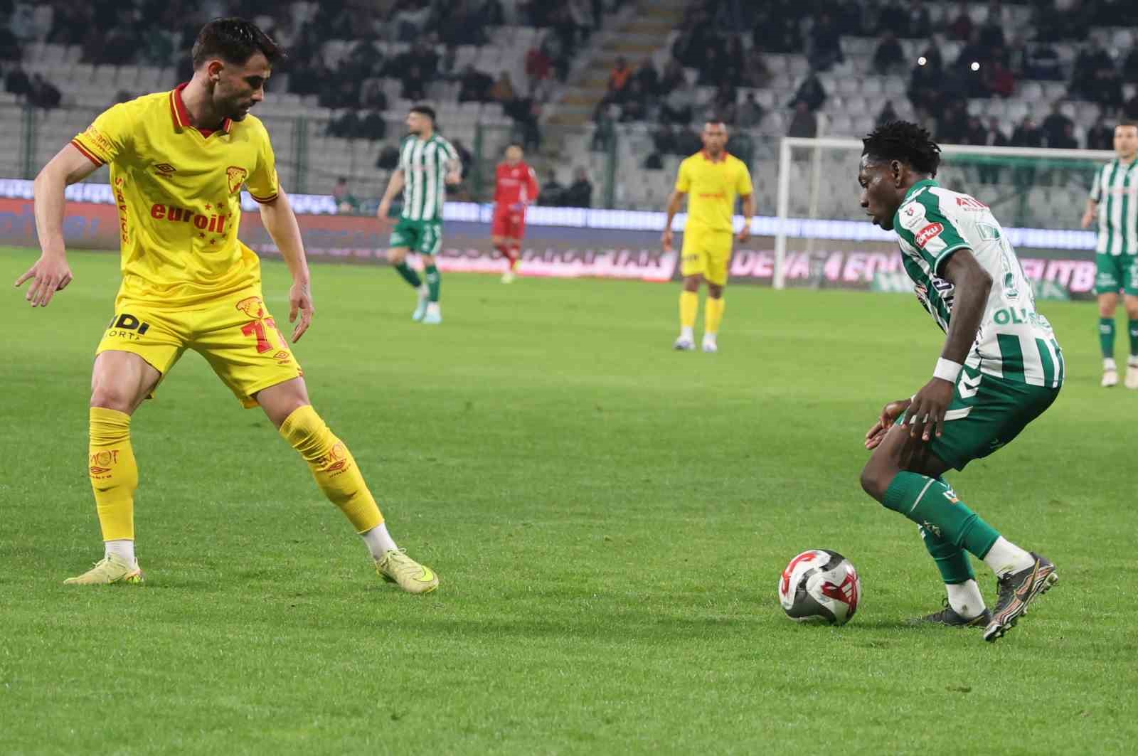 Trendyol Süper Lig: Konyaspor: 0 - Göztepe: 0 (Maç sonucu)
