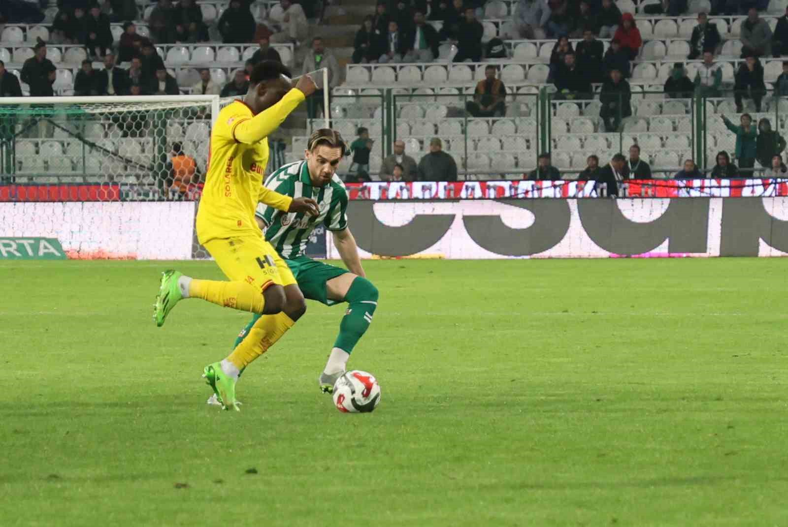Trendyol Süper Lig: Konyaspor: 0 - Göztepe: 0 (Maç sonucu)
