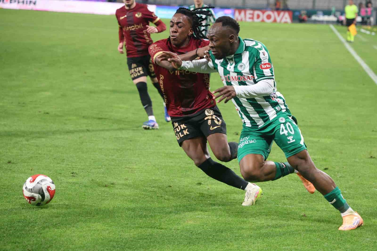 Trendyol Süper Lig: Konyaspor: 1 - Gençlerbirliği: 0 (Maç sonucu)
