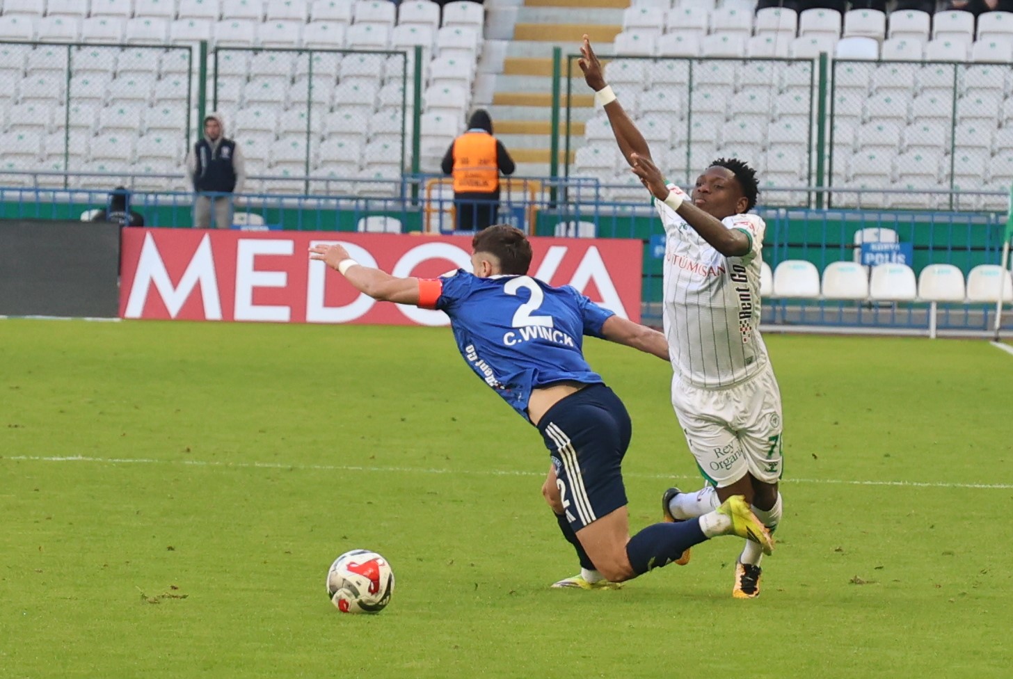 Trendyol Süper Lig: Konyaspor: 1 - Kasımpaşa: 1 (Maç sonucu)
