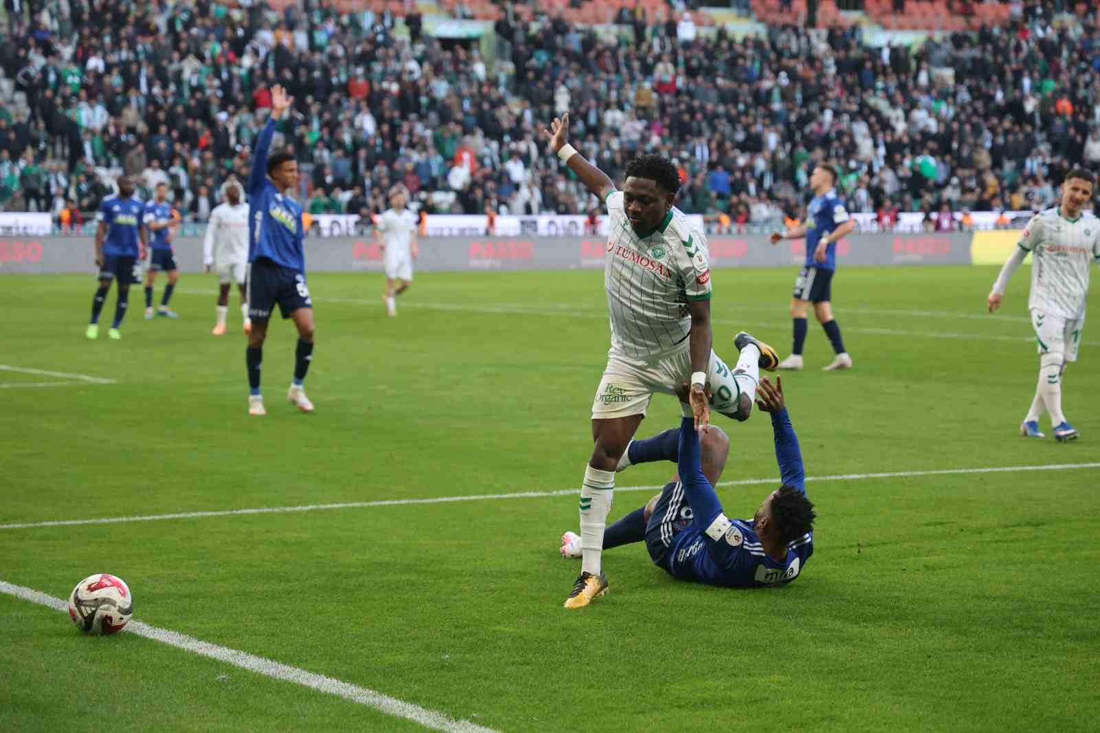 Trendyol Süper Lig: Konyaspor: 1 - Kasımpaşa: 1 (Maç sonucu)
