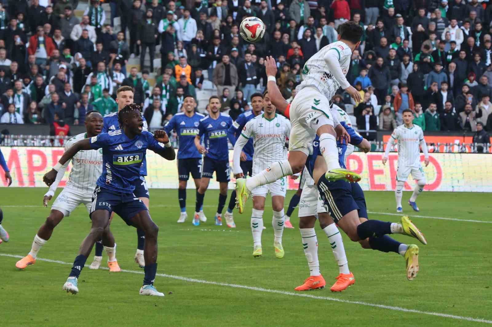 Trendyol Süper Lig: Konyaspor: 1 - Kasımpaşa: 1 (Maç sonucu)
