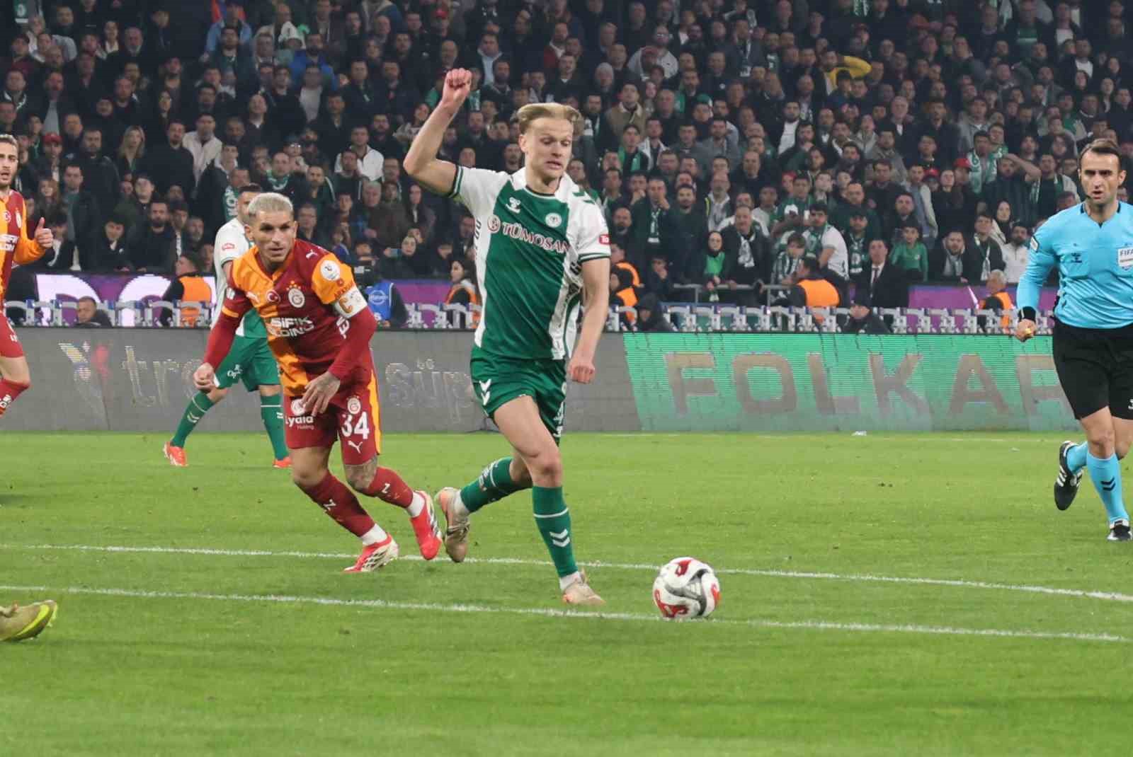Trendyol Süper Lig: Konyaspor: 2 - Galatasaray: 0 (Maç sonucu)
