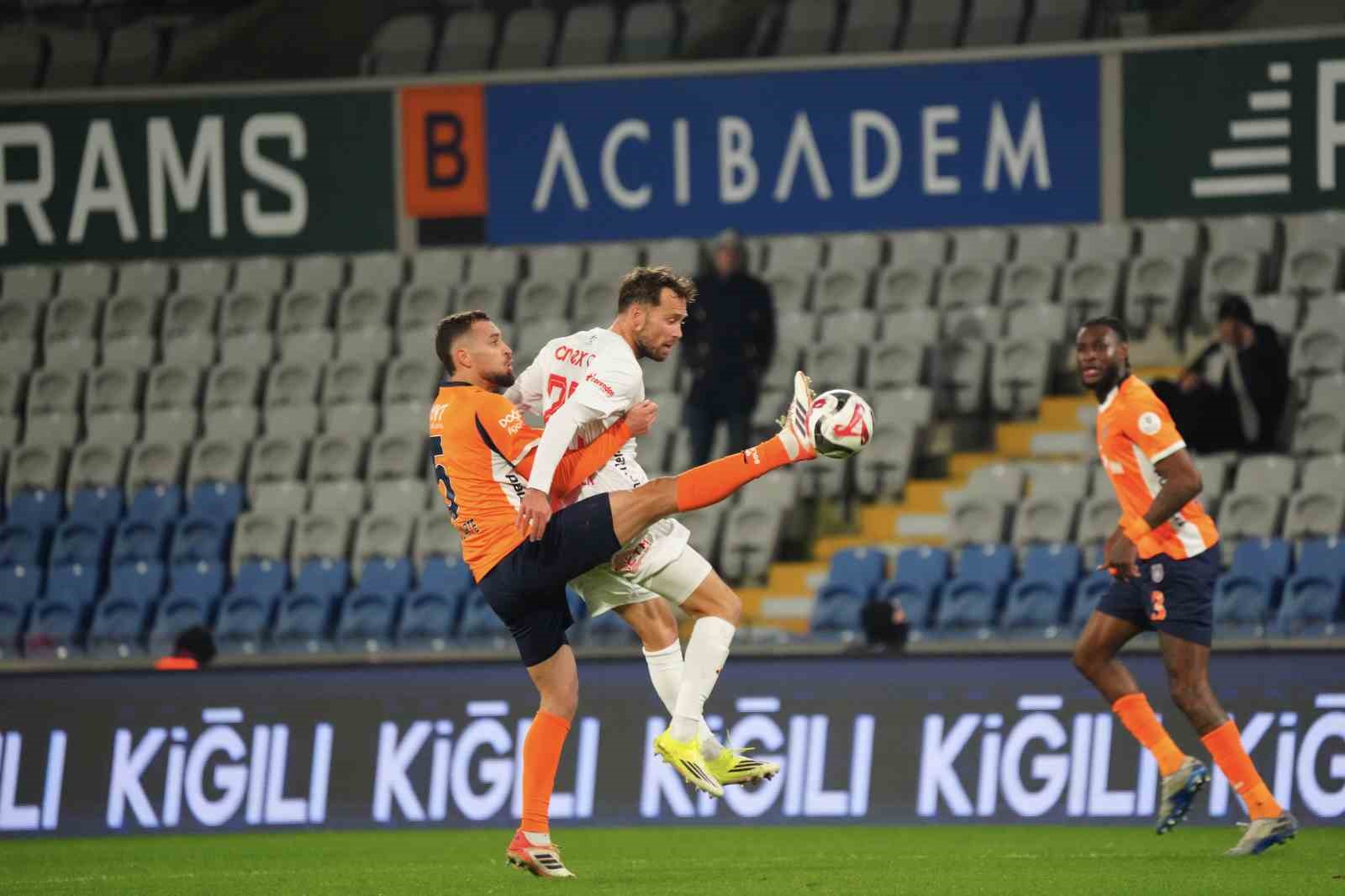 Trendyol Süper Lig: RAMS Başakşehir: 0 - Antalyaspor: 0 (Maç sonucu)
