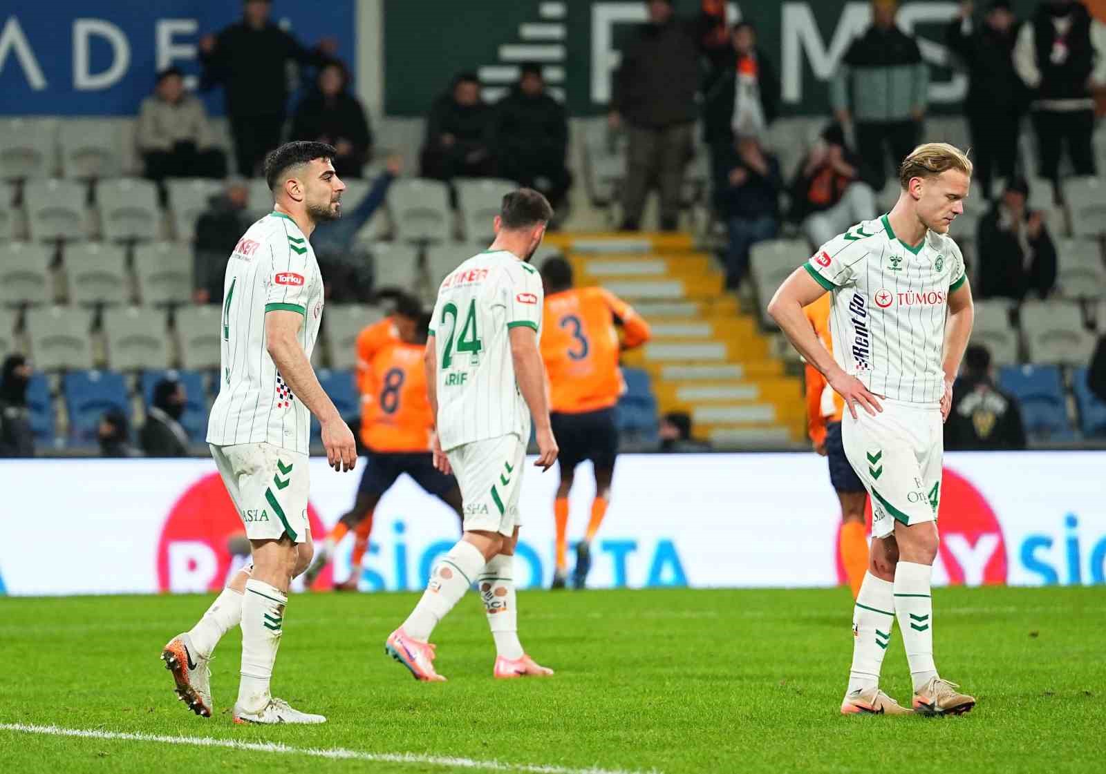 Trendyol Süper Lig: RAMS Başakşehir: 2 - Konyaspor: 0 (Maç sonucu)
