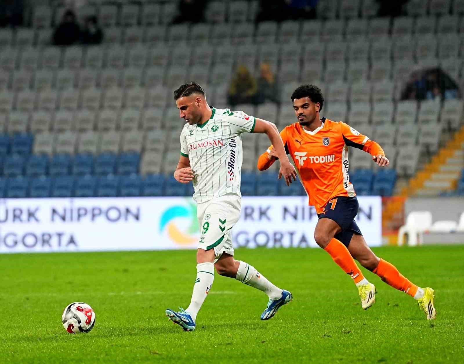 Trendyol Süper Lig: RAMS Başakşehir: 2 - Konyaspor: 0 (Maç sonucu)
