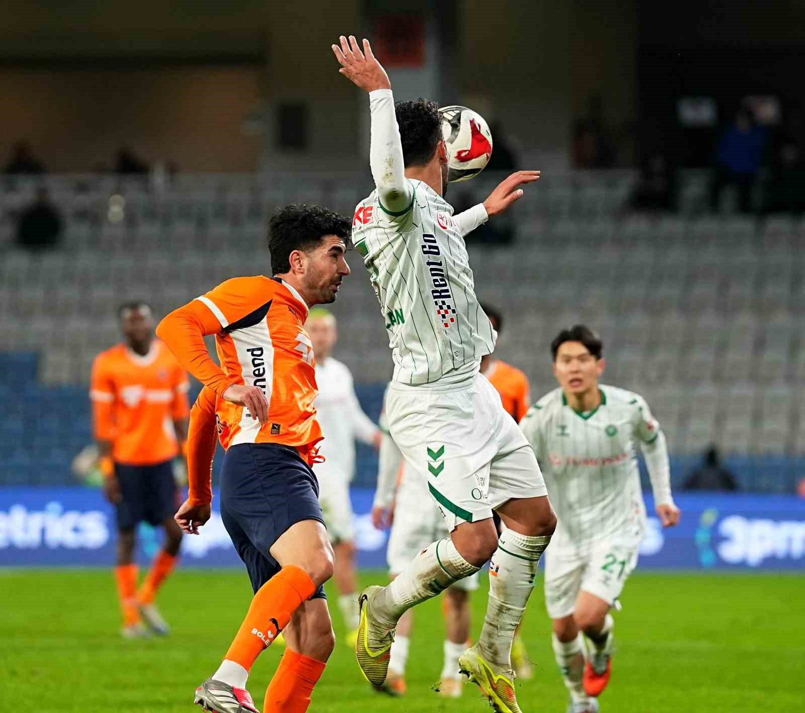 Trendyol Süper Lig: RAMS Başakşehir: 2 - Konyaspor: 0 (Maç sonucu)
