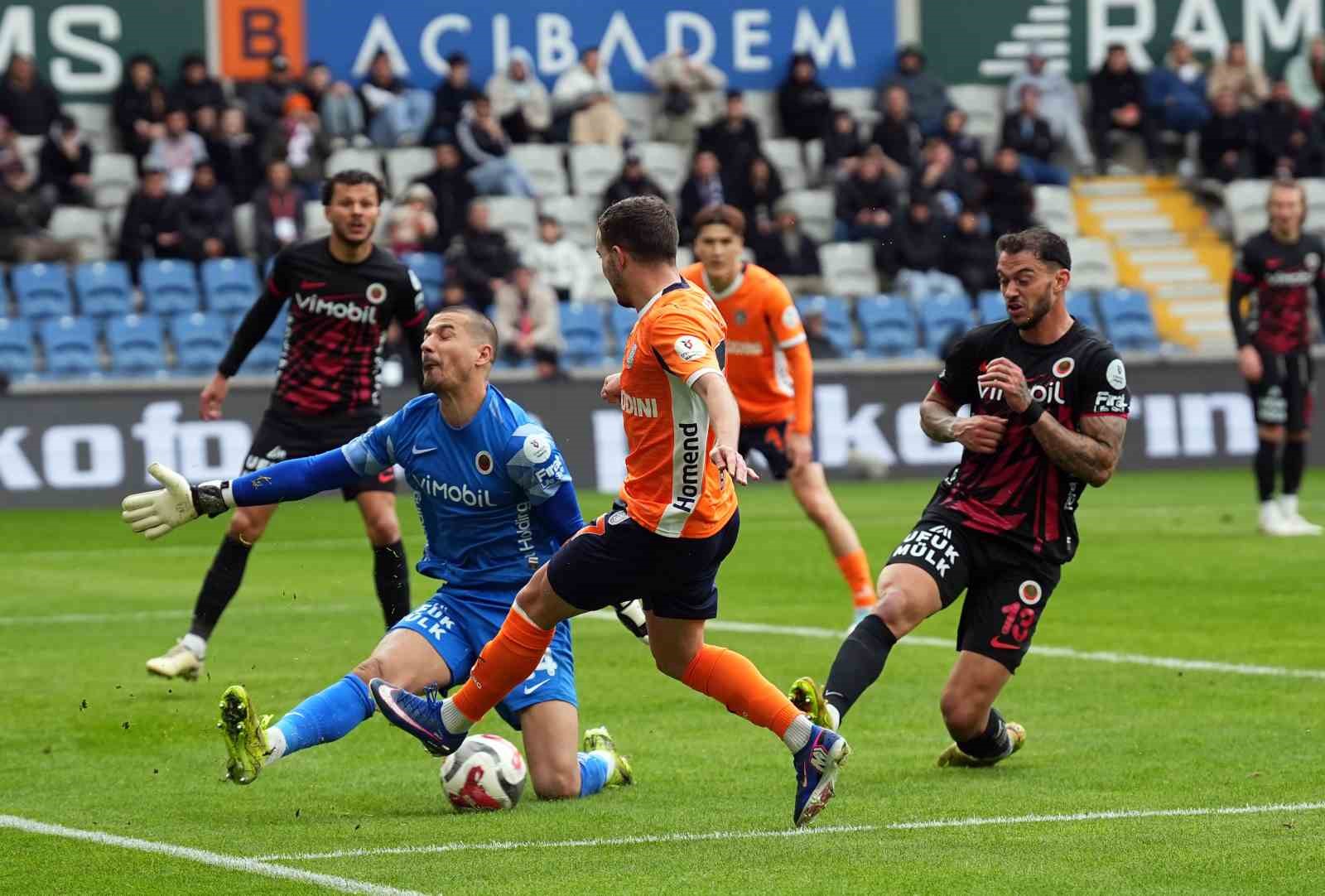 Trendyol Süper Lig: RAMS Başakşehir: 3 - Gençlerbirliği: 0 (Maç sonucu)
