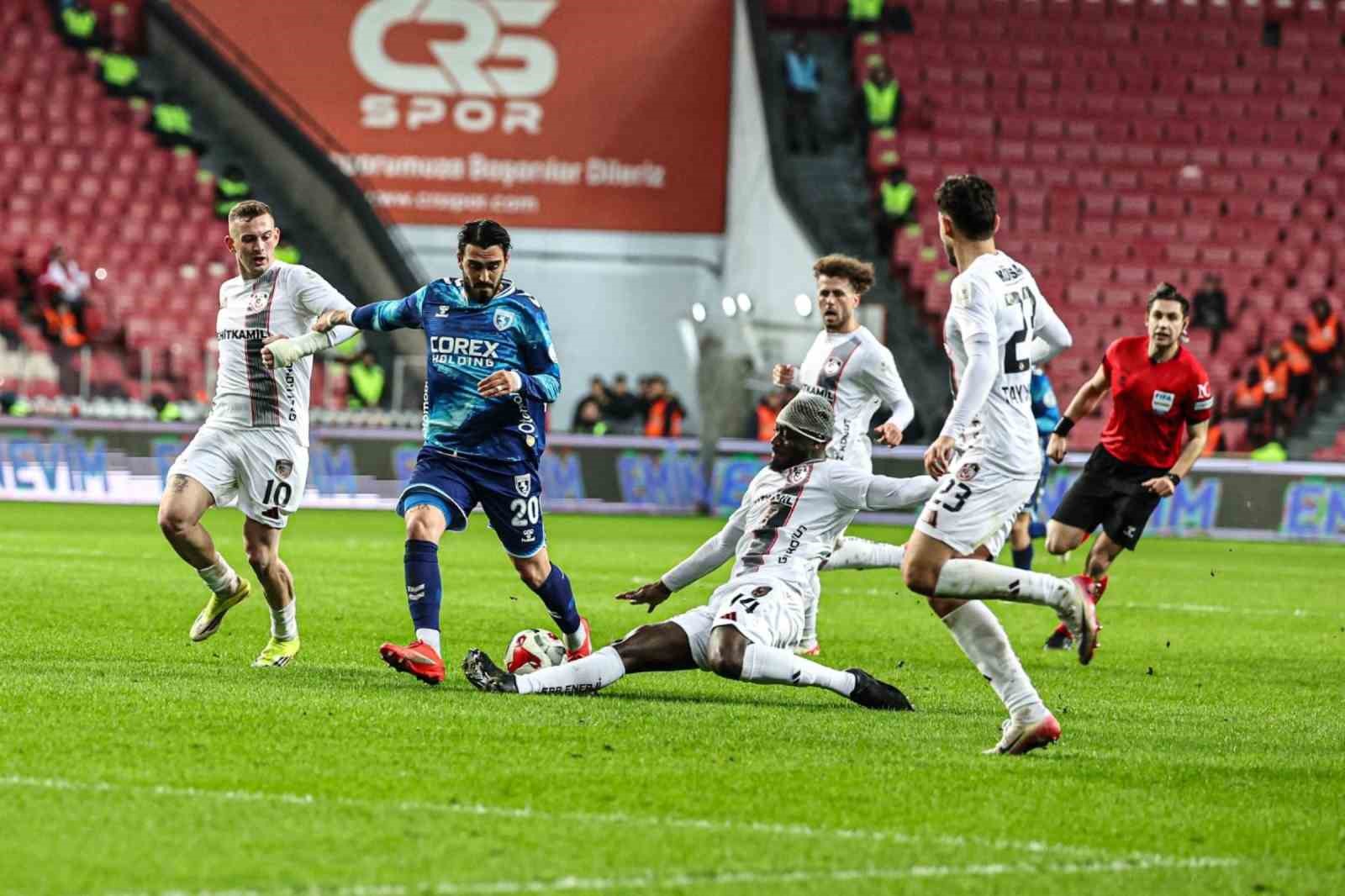 Trendyol Süper Lig: Samsunspor: 0 - Gaziantep FK: 0 (Maç sonucu)
