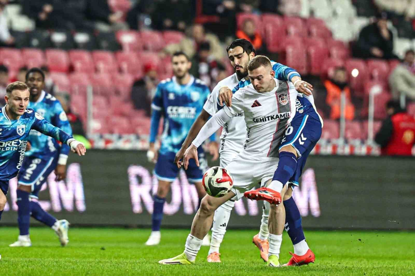 Trendyol Süper Lig: Samsunspor: 0 - Gaziantep FK: 0 (Maç sonucu)
