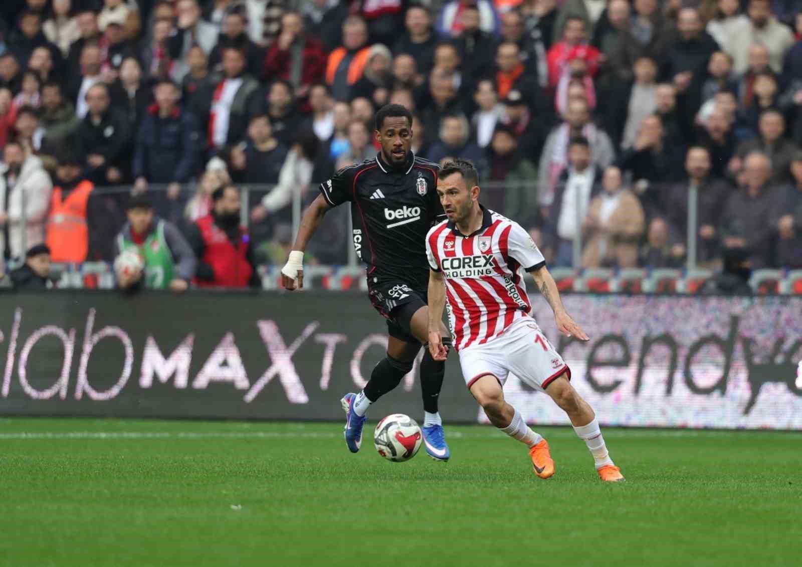 Trendyol Süper Lig: Samsunspor: 2 - Beşiktaş: 1 (Maç sonucu)
