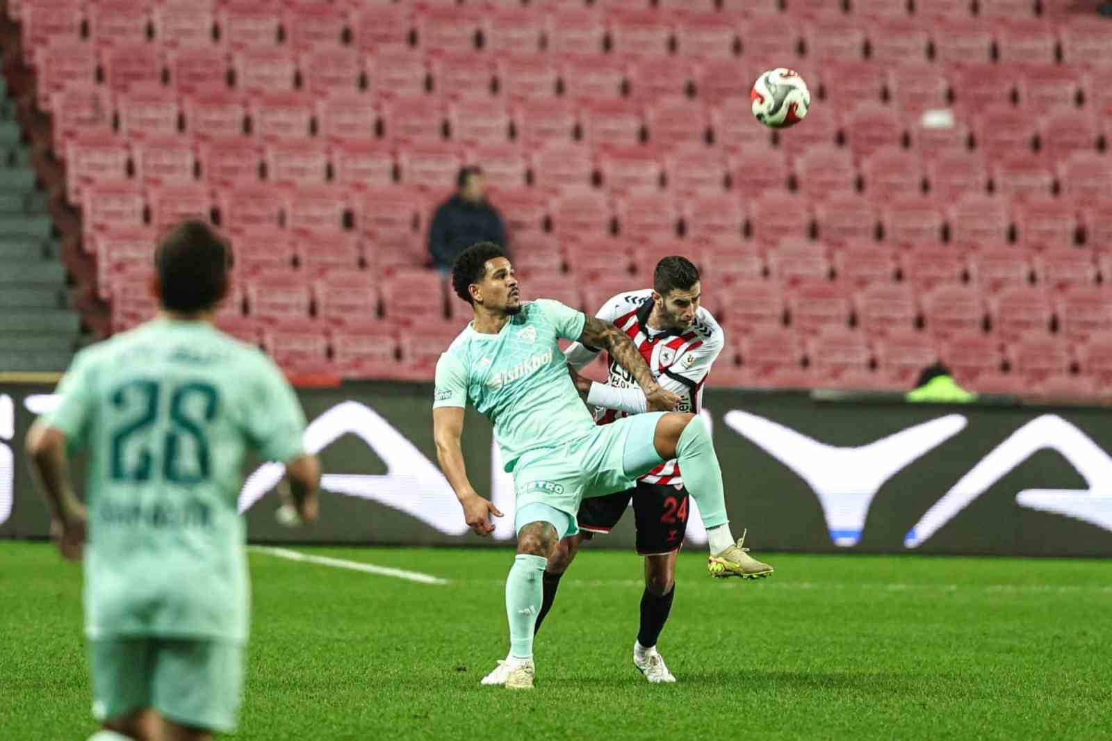 Trendyol Süper Lig: Samsunspor: 2 - Kayserispor: 1 (Maç sonucu)
