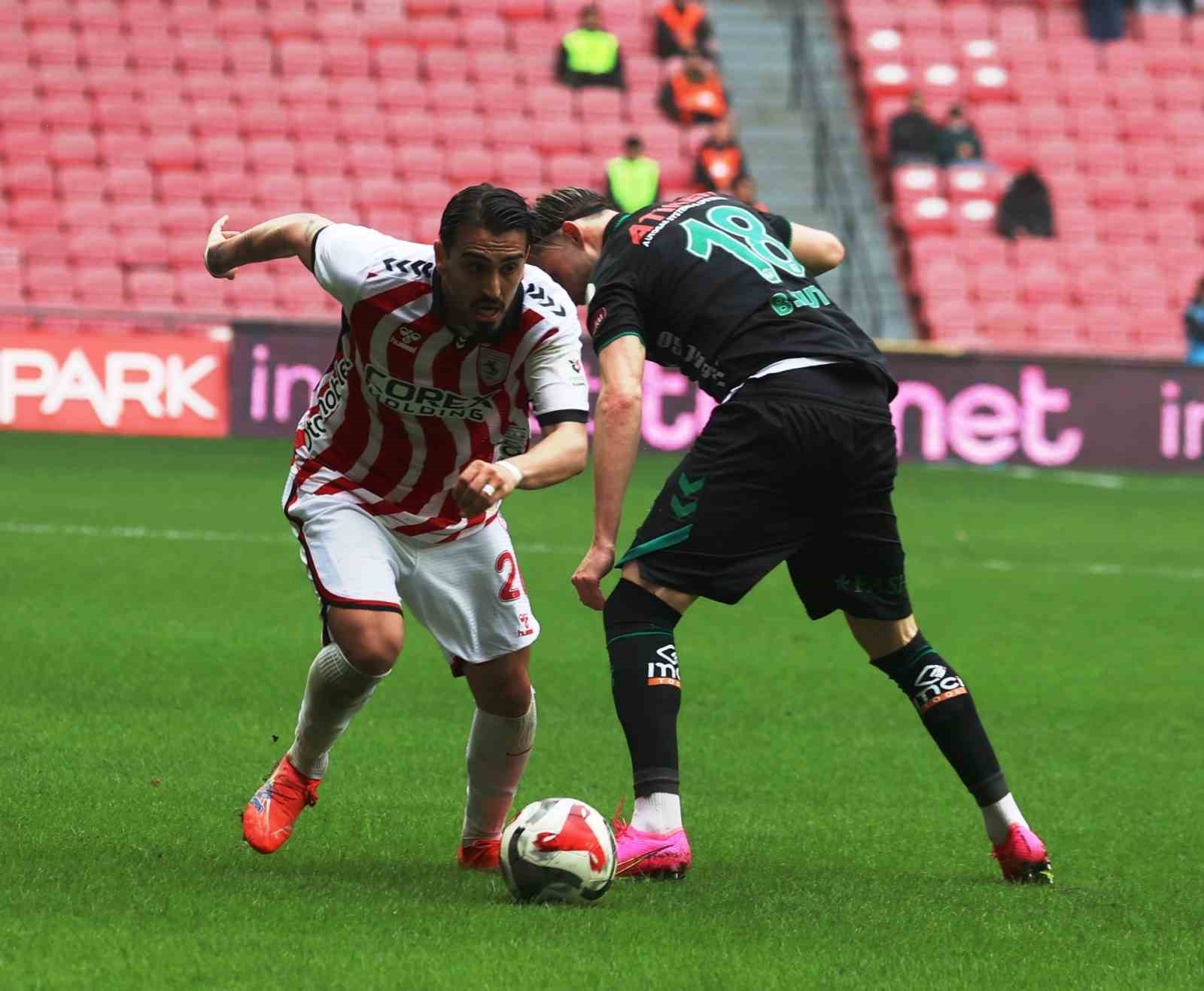 Trendyol Süper Lig: Samsunspor: 2 - Konyaspor: 2 (Maç sonucu)
