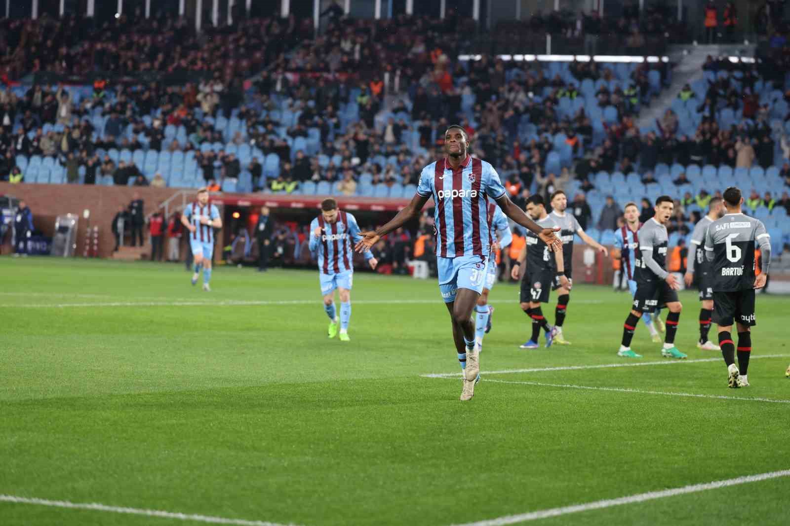 Trendyol Süper Lig: Trabzonspor: 1 - Fatih Karagümrük: 1 (İlk yarı)
Trendyol Süper Lig: Trabzonspor: 1 - Fatih Karagümrük: 1 (İlk yarı)