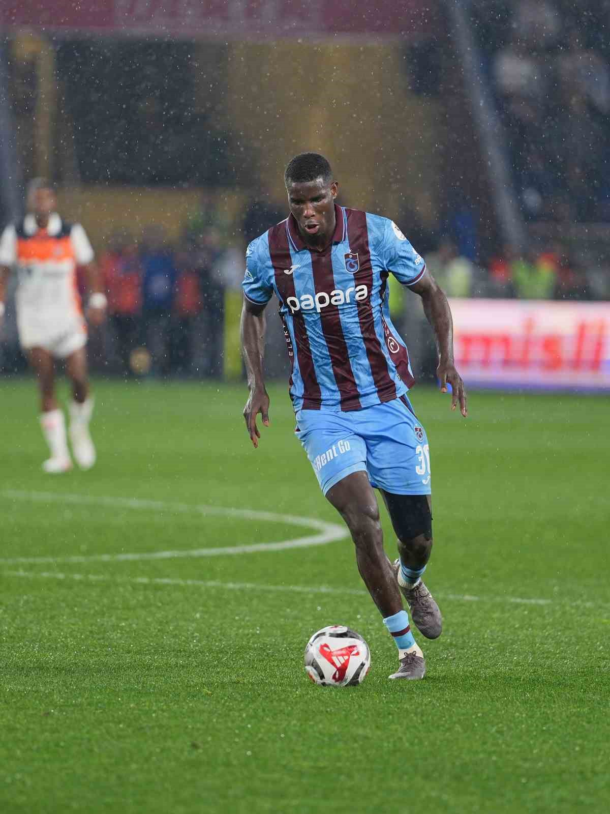 Trendyol Süper Lig: Trabzonspor: 1 - RAMS Başakşehir: 1 (Maç sonucu)
