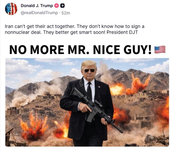 Trump: "İran işleri yoluna koyamıyor, akıllanmaları gerek"
