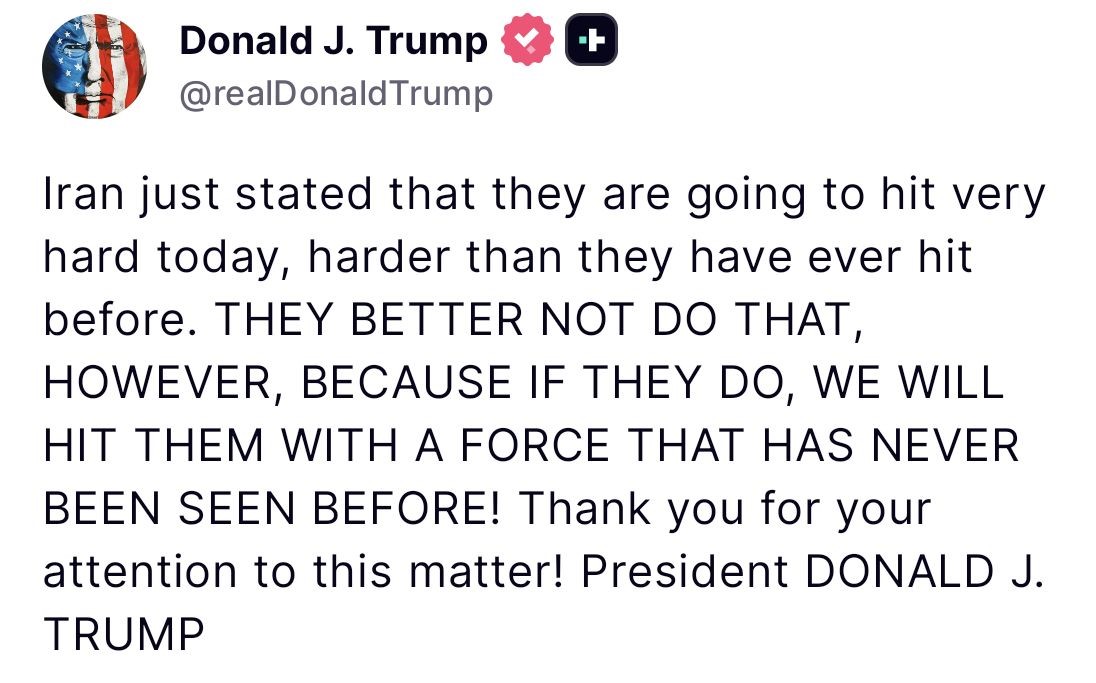 Trump’tan İran’a uyarı: "Daha önce hiç görülmemiş bir güçle vururuz"
