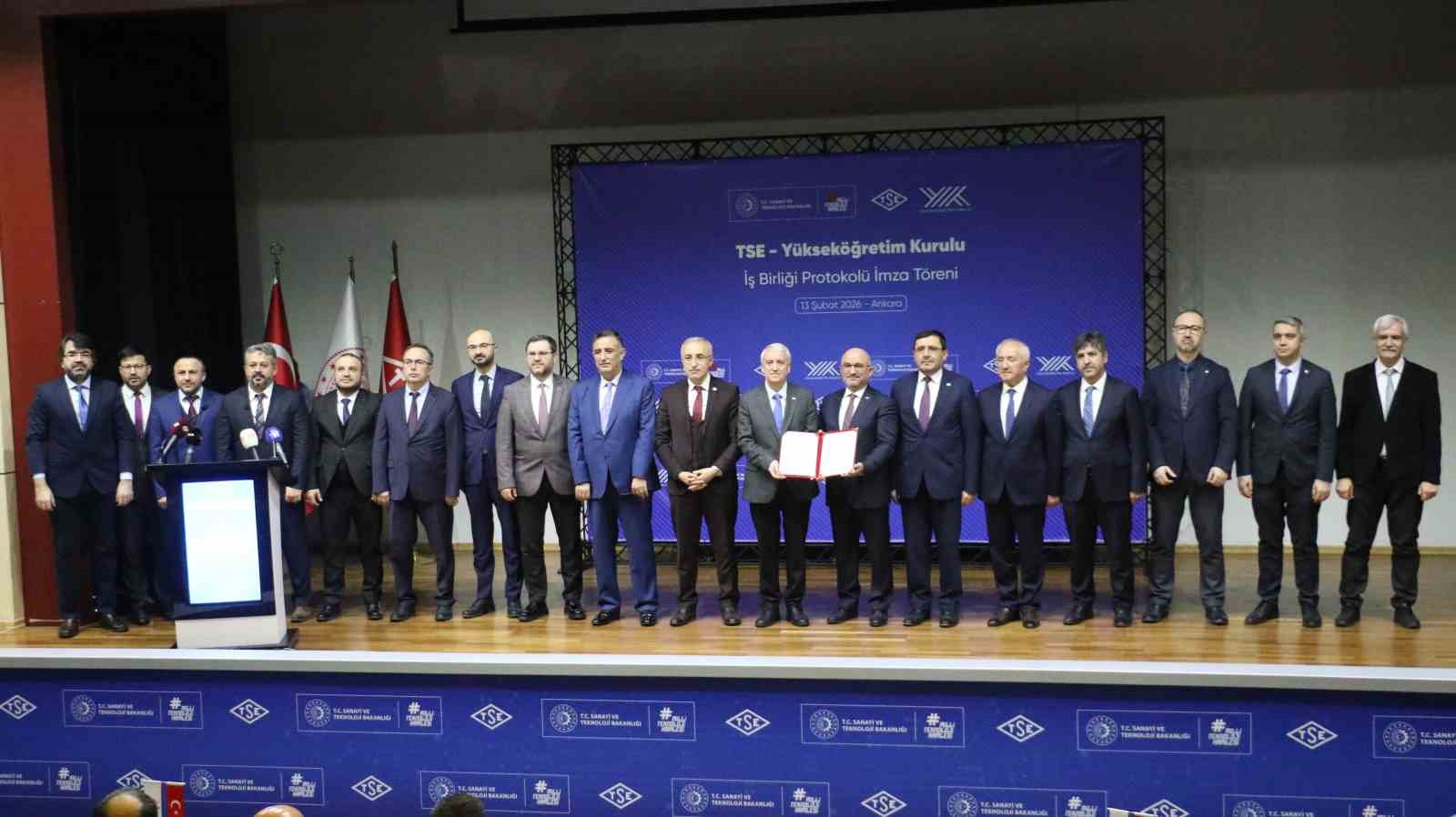 TSE Yönetim Kurulu Başkanı Şahin: "Üniversitelerimizin akademik kapasitesi ile TSE’nin kurumsal tecrübesini aynı hedef doğrultusunda buluşturuyoruz"
