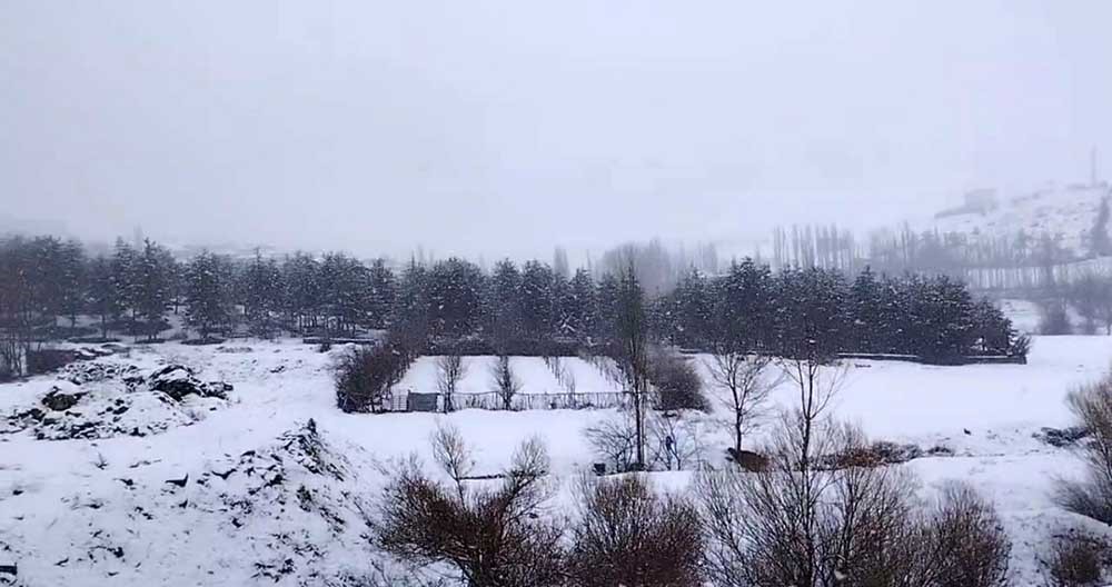Tufanbeyli’de kar yağışı etkili oldu
