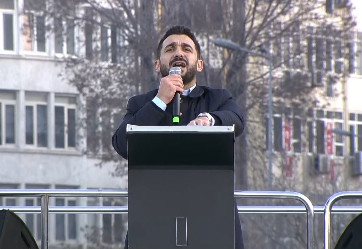 TÜGVA Başkanı Beşinci: (Filistin)" Toprağa girene kadar durmayacağız, zalimlerden olmayacağız, sizleri asla unutmayacağız"
