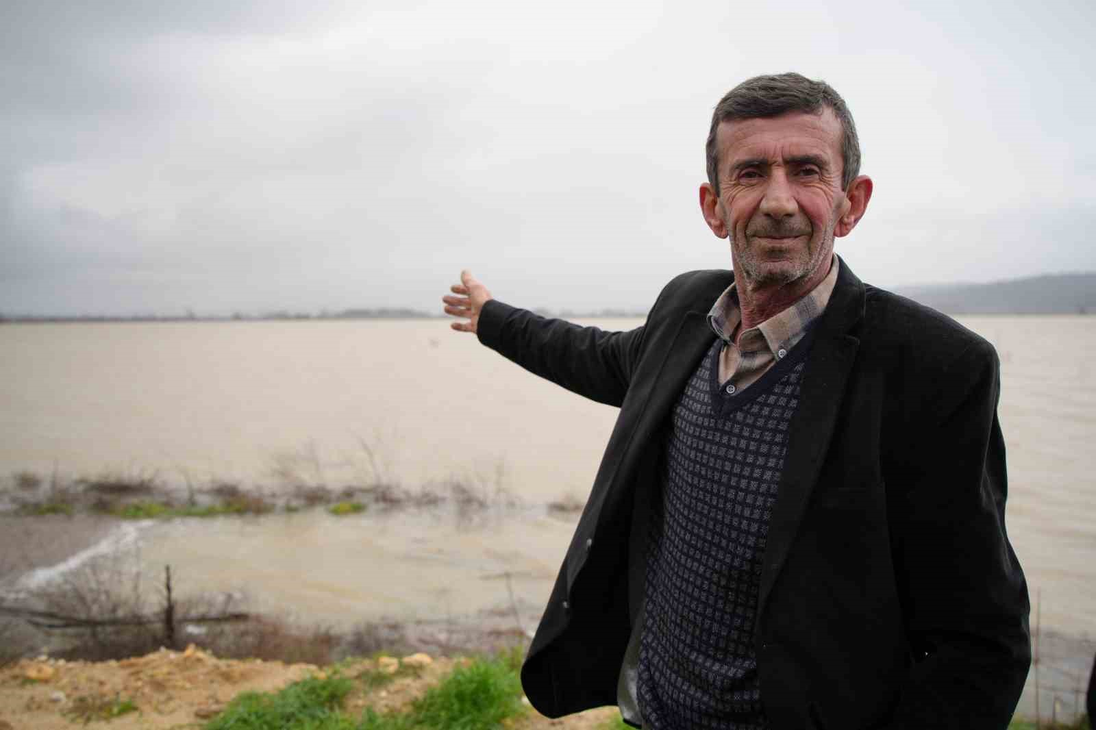 Tunca ve Meriç’te taşkın havadan görüntülendi
