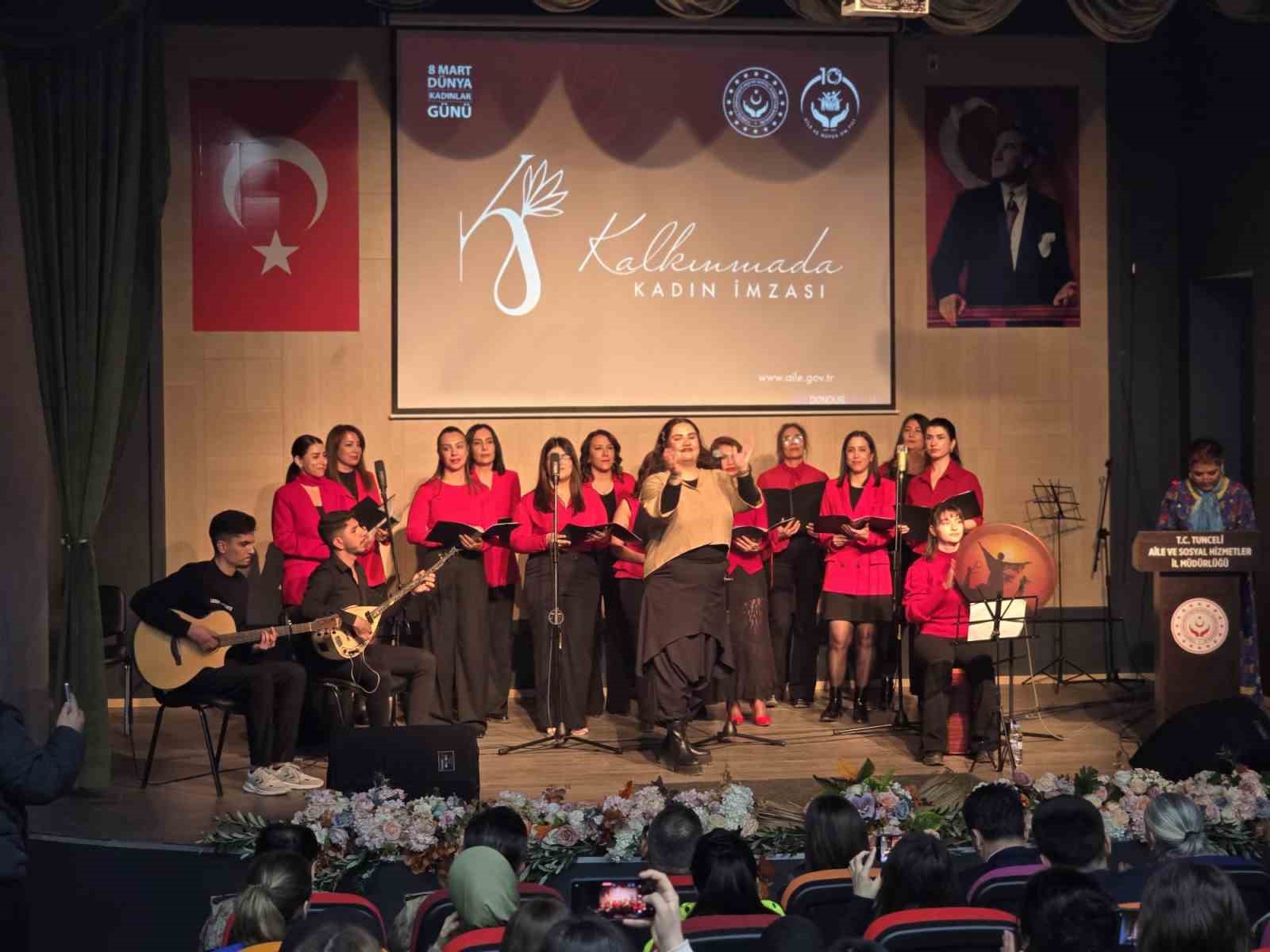 Tunceli’de 8 Mart etkinlikleri
