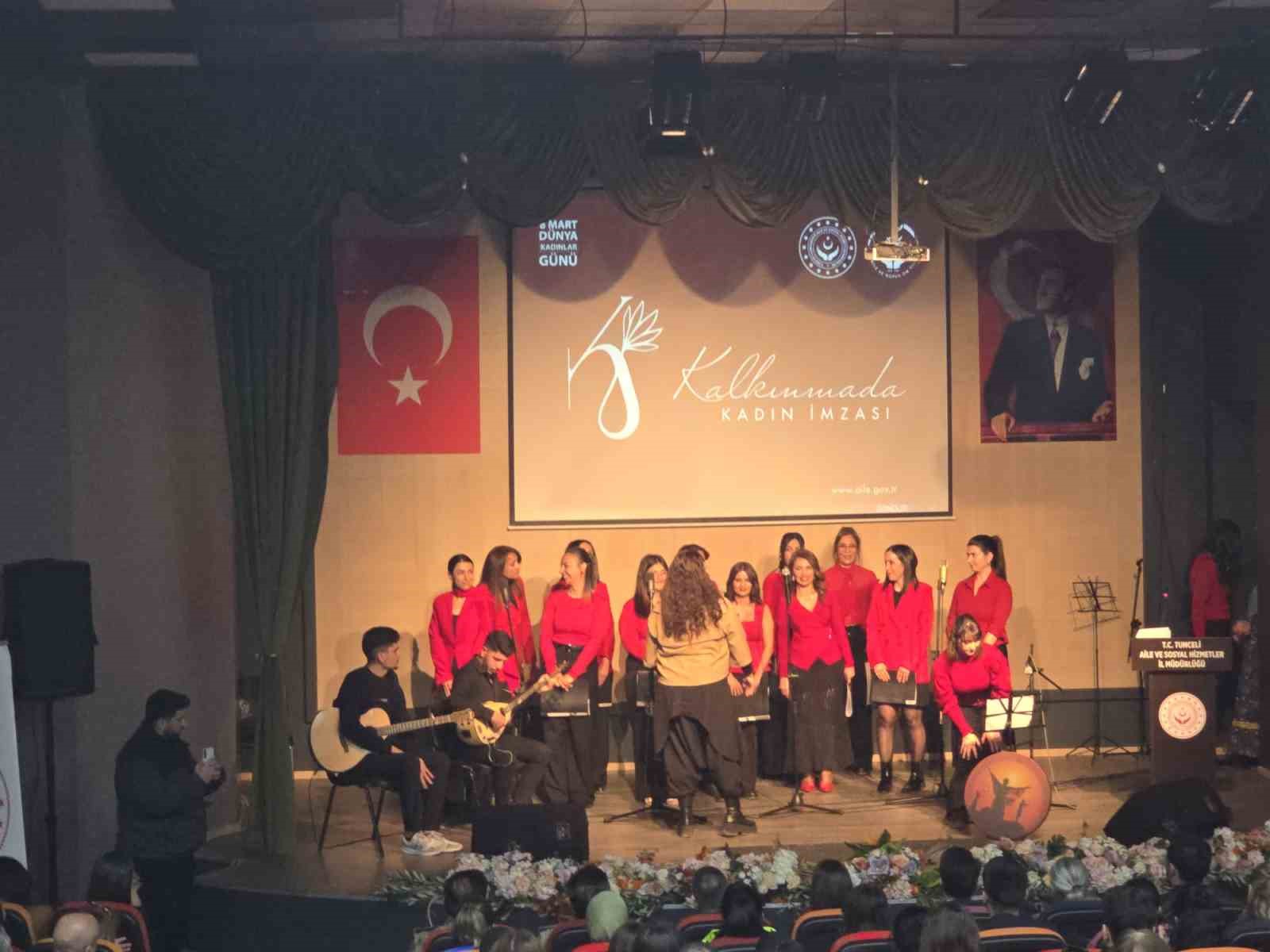 Tunceli’de 8 Mart etkinlikleri
