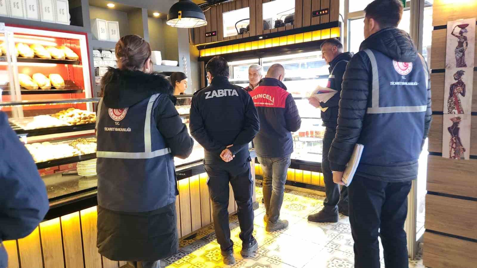 Tunceli’de mart ayında denetimler sıklaştı: 168 firma incelendi
