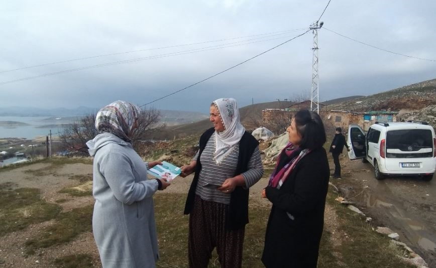 Tunceli’de mobil sağlık hizmeti ve bilgilendirme çalışması
