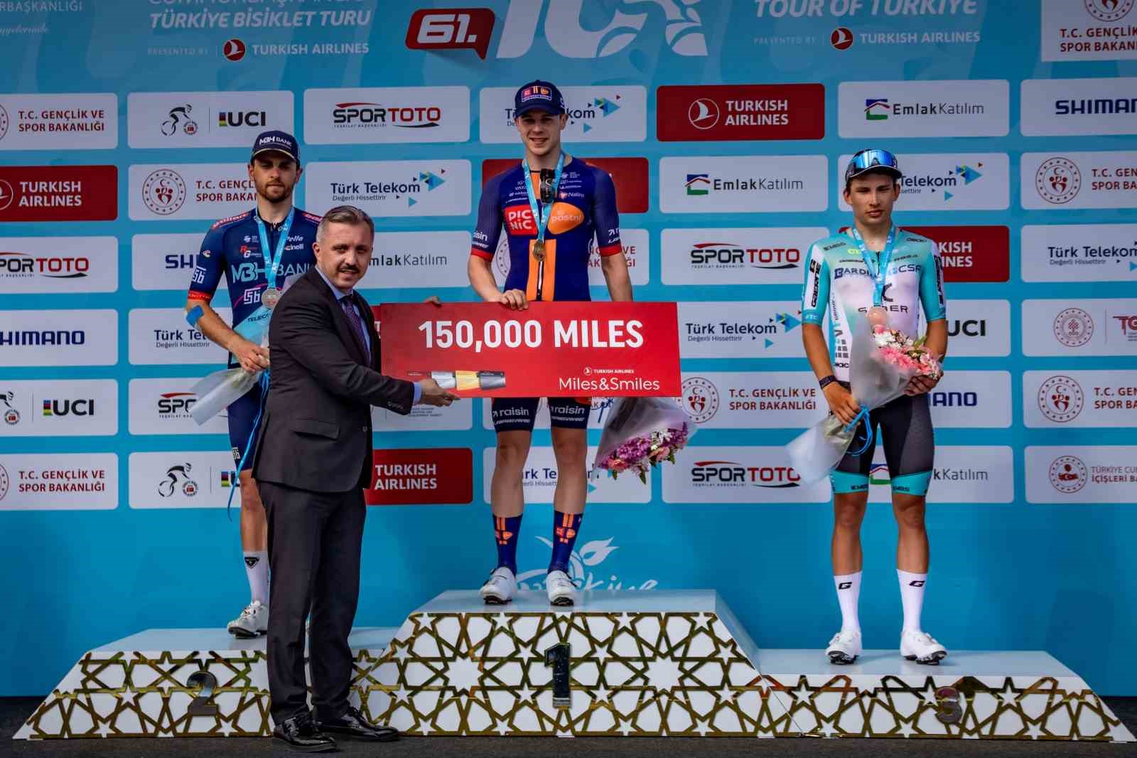 TUR’da Patara - Kemer etabını Casper Van Uden kazandı
