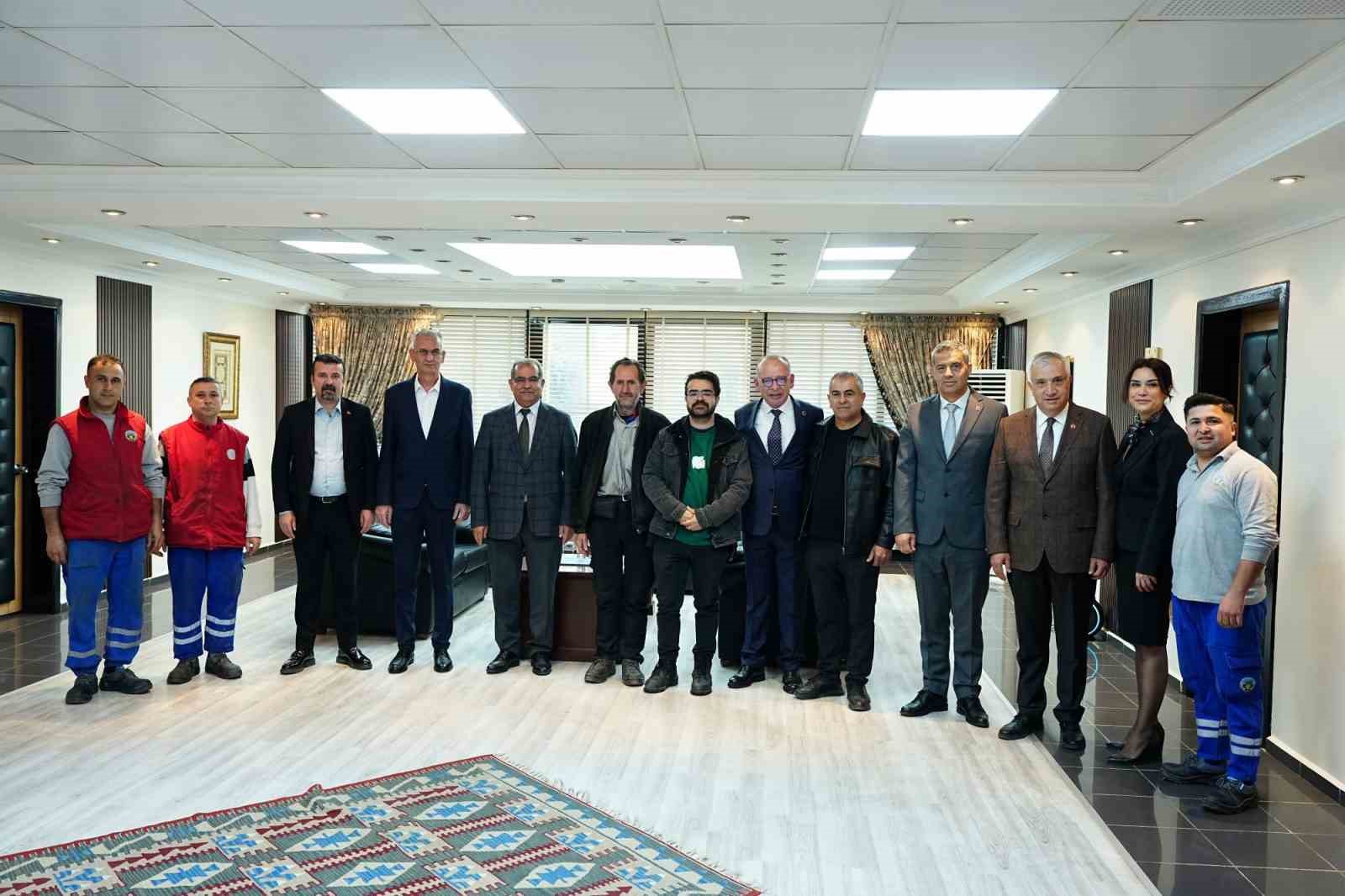 Turgutlu Belediyesinde geleneksel bayramlaşma töreni
