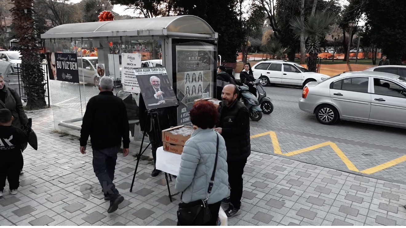 Turgutlu’da esnaftan İlber Ortaylı için helva hayrı
