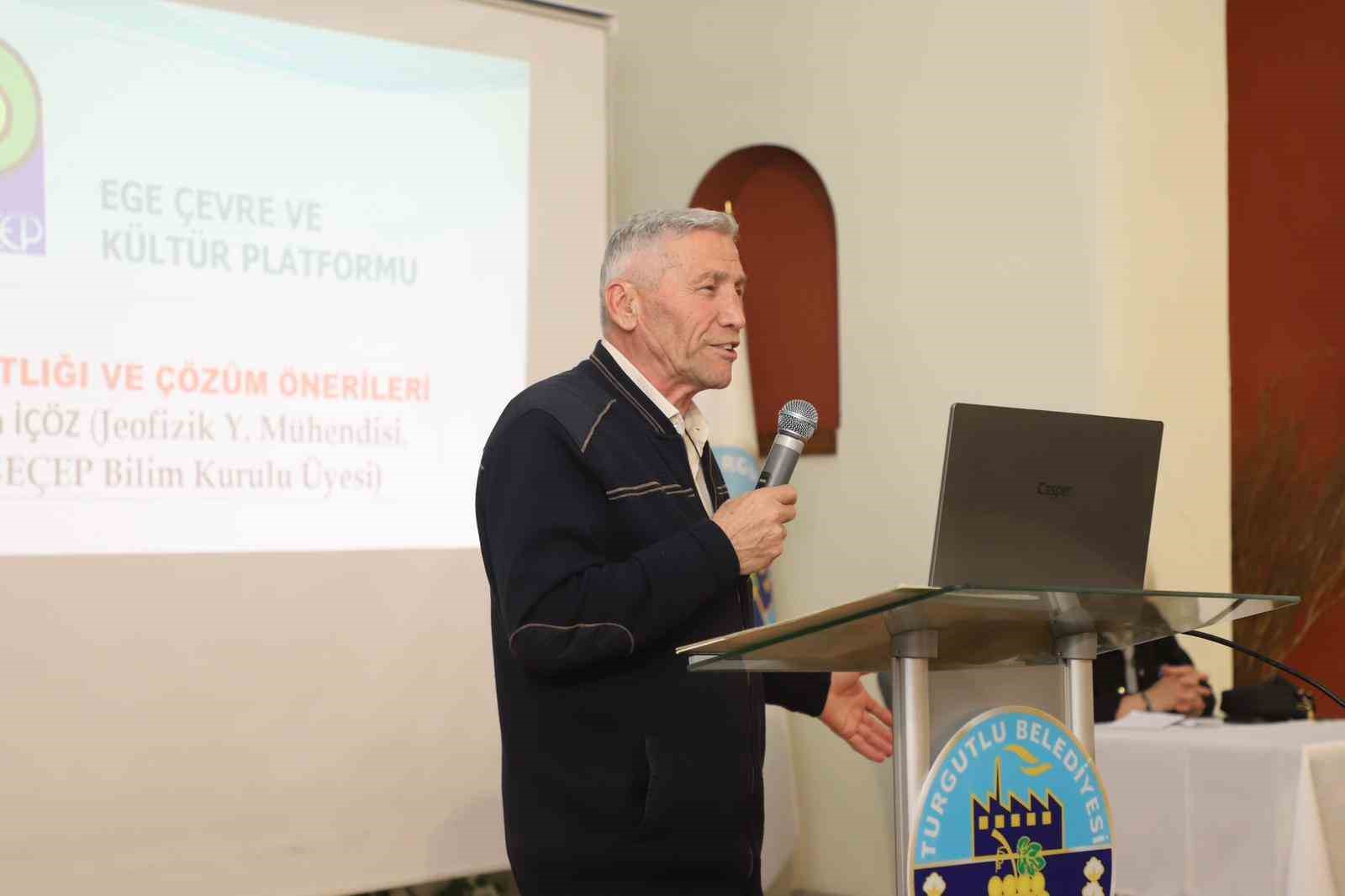 Turgutlu’da suyun geleceği konuşuldu
