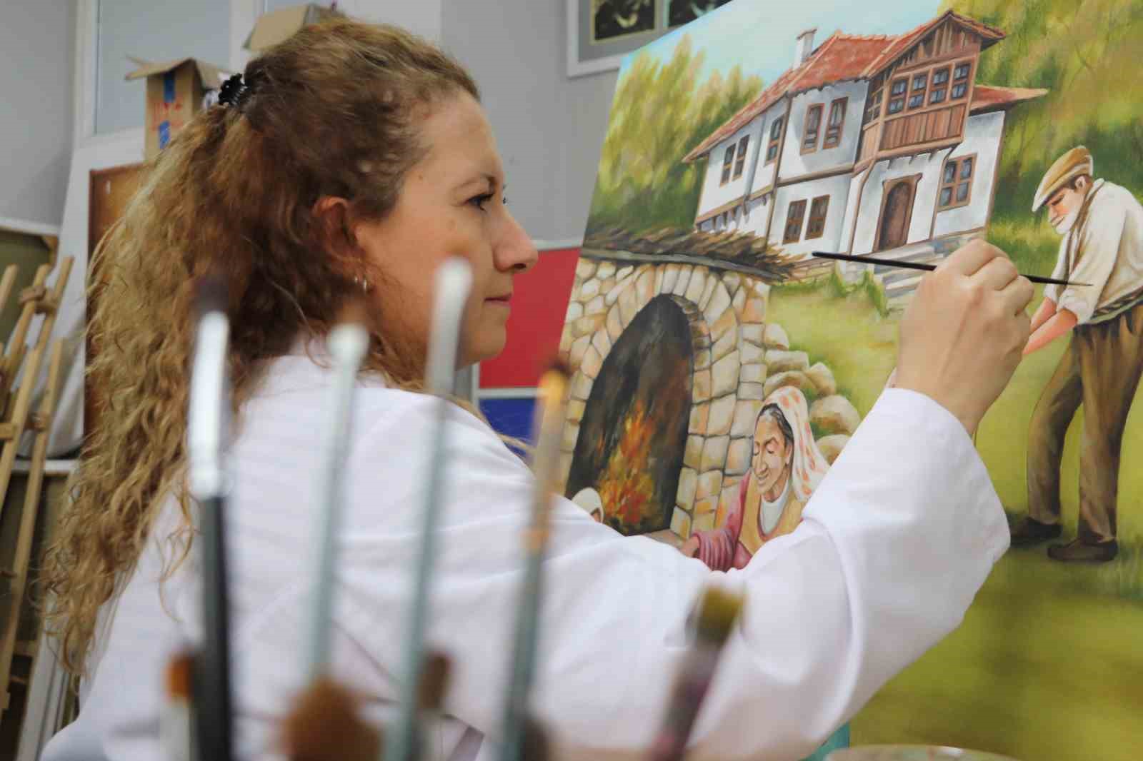 Türk aile yapısı yağlı boya tablolarıyla ölümsüzleşiyor
Türk aile yapısı yağlı boya tablolarıyla ölümsüzleşiyor