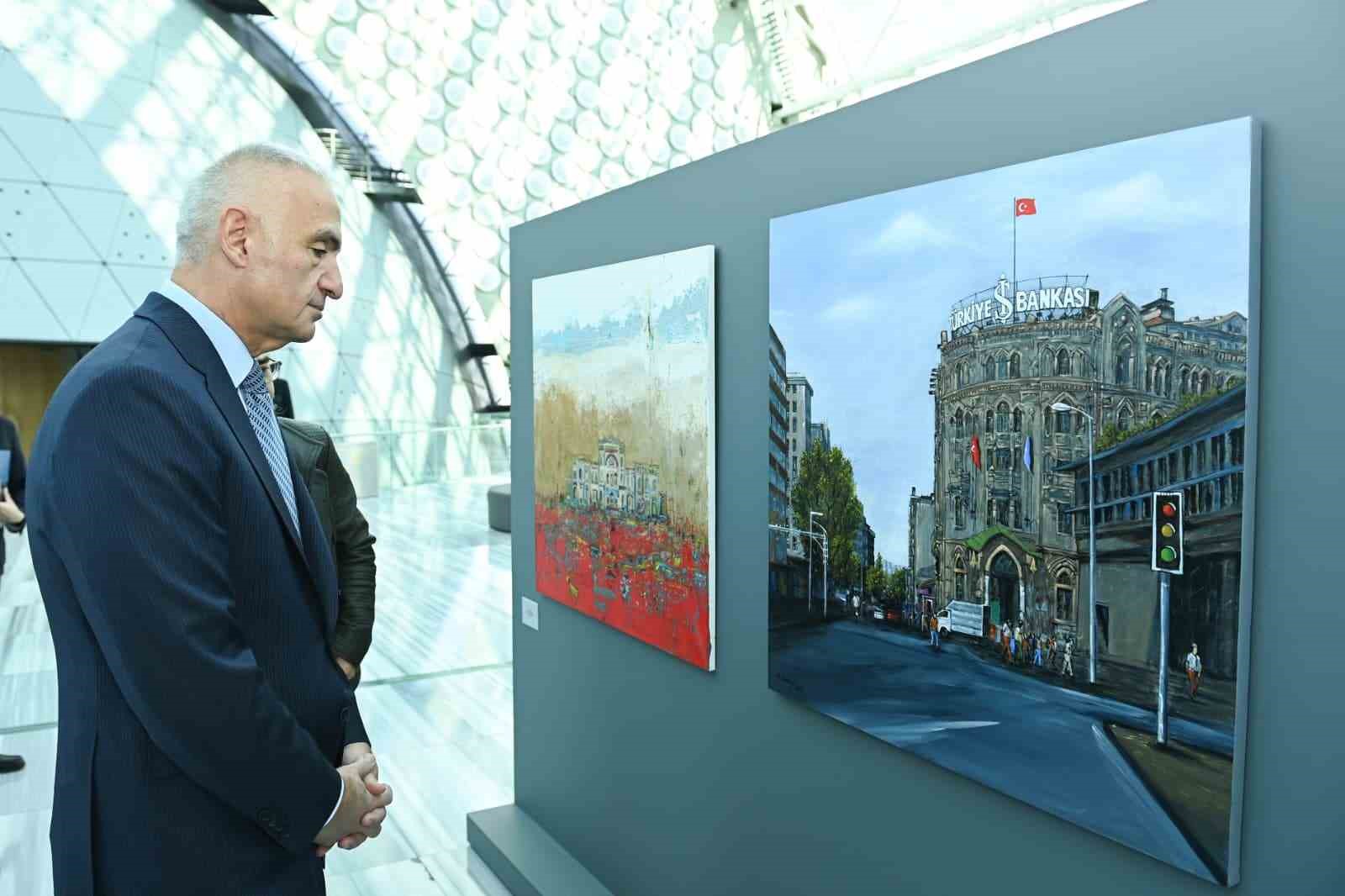 Türk Dünyası Turizm Başkenti seçilen Ankara’da resim sergisi
