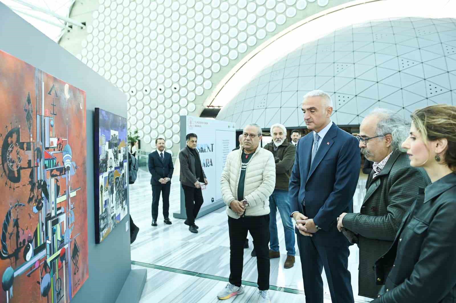 Türk Dünyası Turizm Başkenti seçilen Ankara’da resim sergisi
