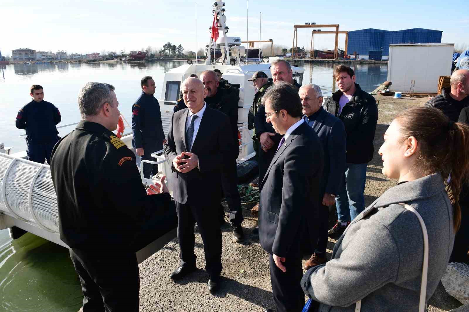 Türk karasuları Samsun’daki yüzen karakol ile daha güvende
