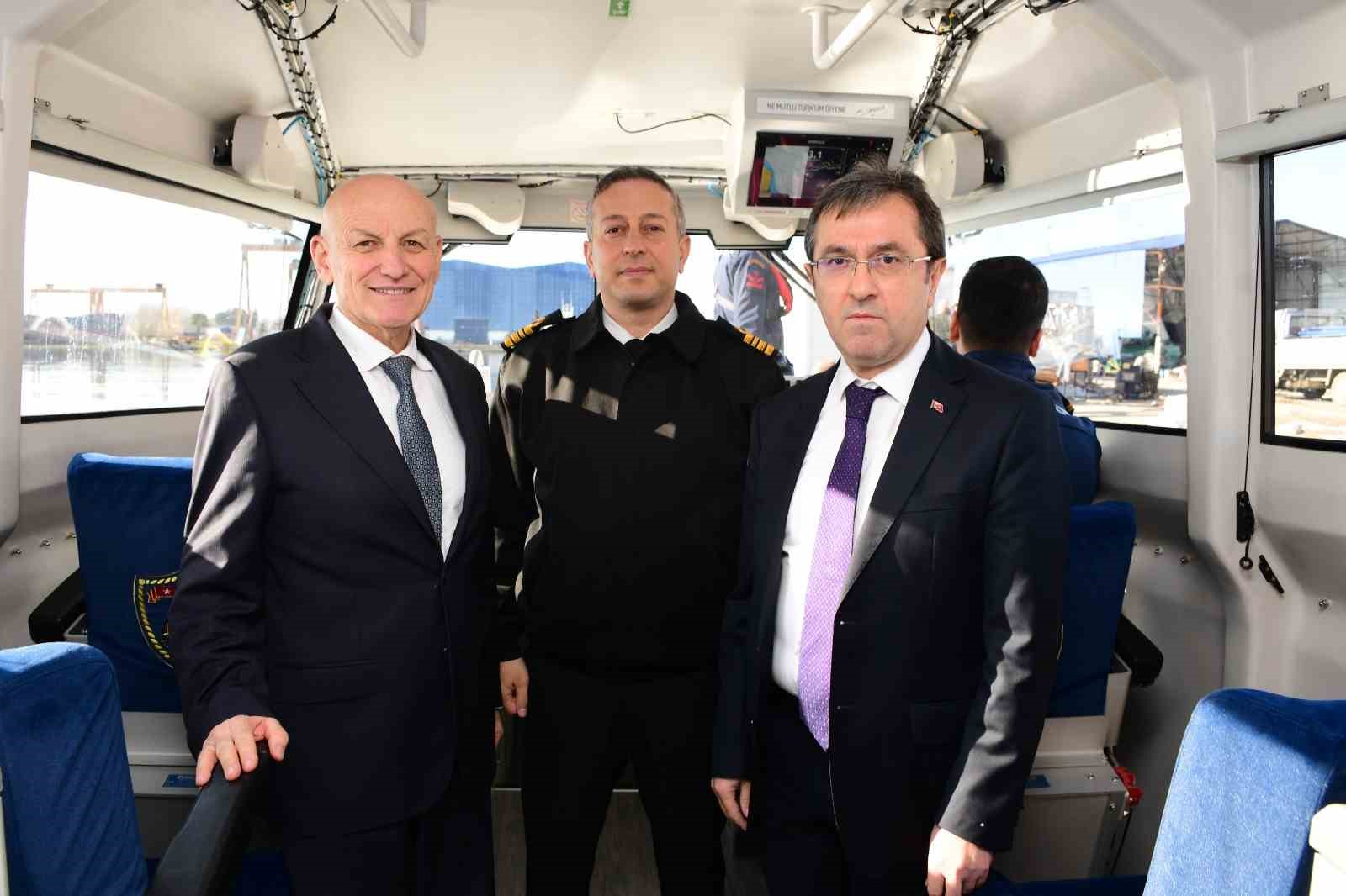 Türk karasuları Samsun’daki yüzen karakol ile daha güvende
